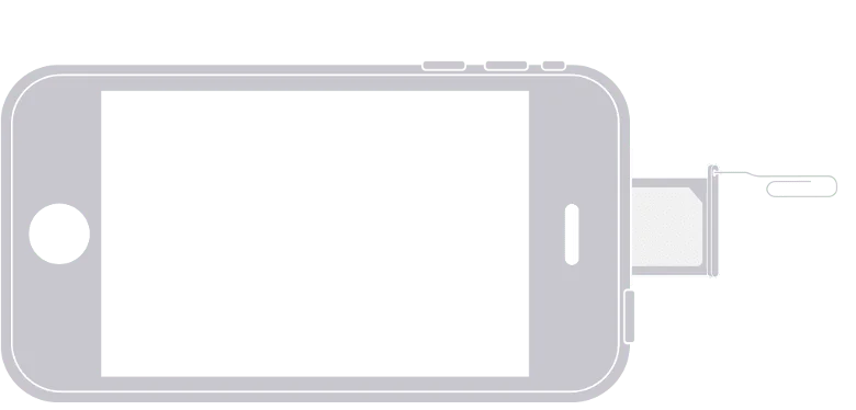 iPhone 3 SIM-kortti alustan poistaminen iPhone 3 SIM-kortti alustan poistaminen